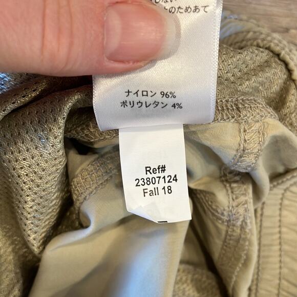 EDDIE BAUER Women's Khaki Drawstring Pant Size 16P - Picture 10 of 10